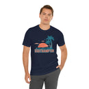 Southampton, New York T-Shirt - Retro Palm Tree & Beach Unisex Southampton Shirt-90