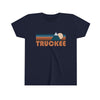 Truckee Youth T-Shirt - Retro Mountain California Kid's TShirt