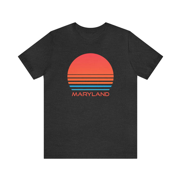 Maryland T-Shirt - Retro 80s Unisex Maryland Shirt