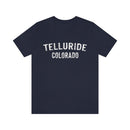 Telluride, Colorado Shirt - Paint Text Unisex Telluride T-Shirt-17