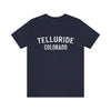 Telluride, Colorado Shirt - Paint Text Unisex Telluride T-Shirt