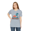 Monterey, California T-Shirt - Retro Palm Tree & Beach Unisex Monterey Shirt-65