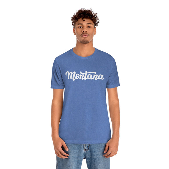 Montana T-Shirt - Hand Lettered Unisex Montana Shirt
