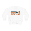 Montana Sweatshirt - Retro Mountain Unisex-1