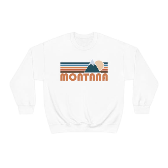 Montana Sweatshirt - Retro Mountain Unisex