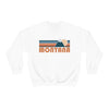 Montana Sweatshirt - Retro Mountain Unisex