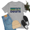 Duluth T-Shirt - Retro Mountain Bike Adult Unisex Duluth, Minnesota T Shirt