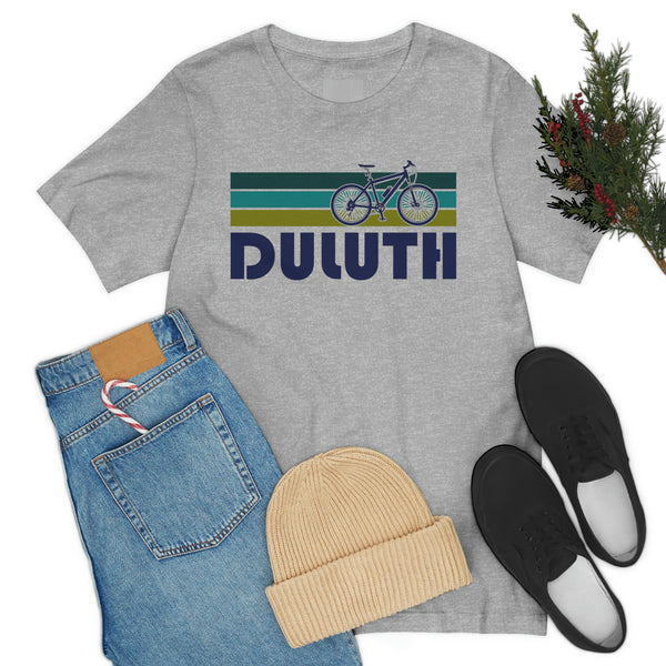 Duluth T-Shirt - Retro Mountain Bike Adult Unisex Duluth, Minnesota T Shirt