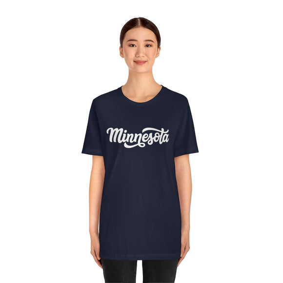 Minnesota T-Shirt - Hand Lettered Unisex Minnesota Shirt