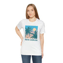South Carolina T-Shirt - Retro Palm Tree & Beach Unisex South Carolina Shirt-17