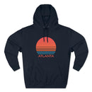 Premium Atlanta, Georgia Hoodie - Retro 80s Unisex Sweatshirt-9
