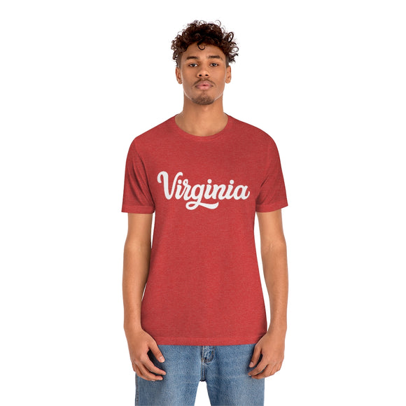 Virginia T-Shirt - Hand Lettered Unisex Virginia Shirt