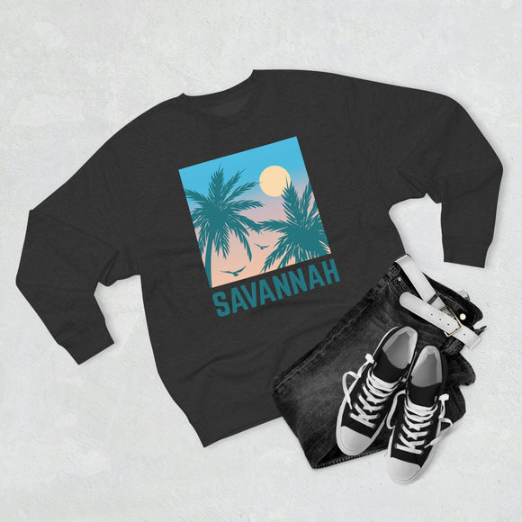 Premium Savannah, Georgia Sweatshirt - Unisex Premium Crewneck Sweatshirt