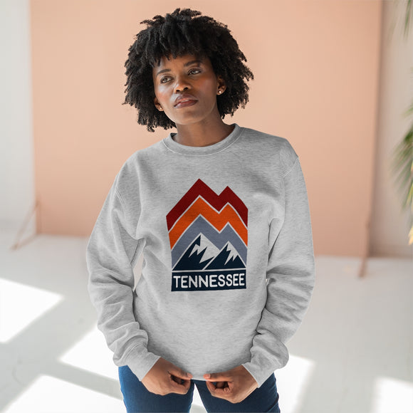 Premium Tennessee Sweatshirt - Retro Unisex Premium Crewneck Tennessee Sweatshirt