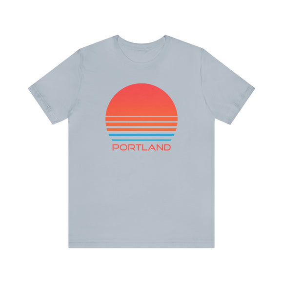Portland, Oregon T-Shirt - Retro 80s Unisex Portland Shirt