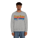 Truckee, California Sweatshirt - Mountain & Birds Unisex-19