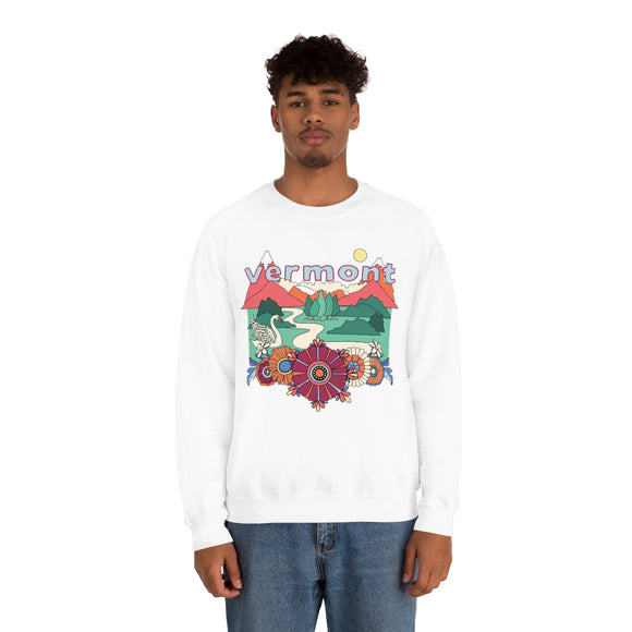 Vermont Sweatshirt - Boho / Hippie Unisex