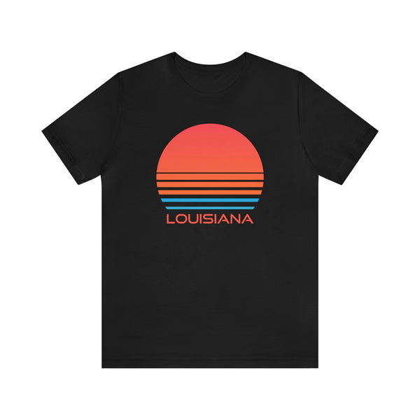 Louisiana T-Shirt - Retro 80s Unisex Louisiana Shirt