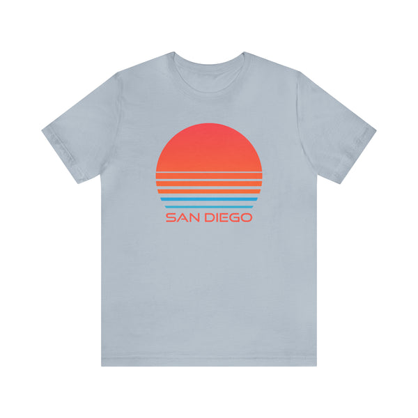 San Diego, California T-Shirt - Retro 80s Unisex San Diego Shirt