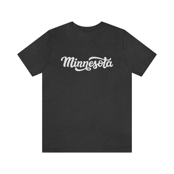 Minnesota T-Shirt - Hand Lettered Unisex Minnesota Shirt