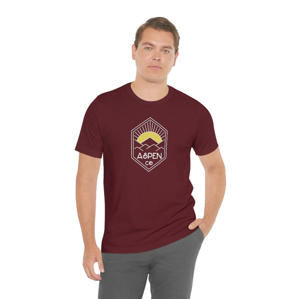 Aspen, Colorado T-Shirt - Sun Unisex Aspen Shirt