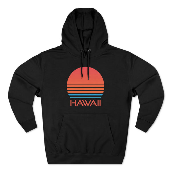 Premium Hawaii Hoodie - Retro 80s Unisex Sweatshirt