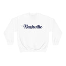 Nashville, Tennessee Sweatshirt - Script Unisex-1