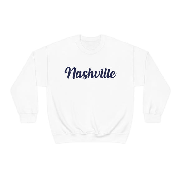Nashville, Tennessee Sweatshirt - Script Unisex