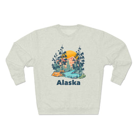 Copy of Premium Alaska Sweatshirt - Unisex Premium Crewneck Alaska Sweatshirt