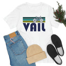 Vail T-Shirt - Retro Mountain Bike Adult Unisex Vail, Colorado T Shirt-16