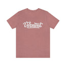 Vermont T-Shirt - Hand Lettered Unisex Vermont Shirt-1