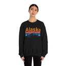 Alaska Sweatshirt - Mountain & Birds Unisex-10