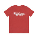 Michigan T-Shirt - Hand Lettered Unisex Michigan Shirt-28