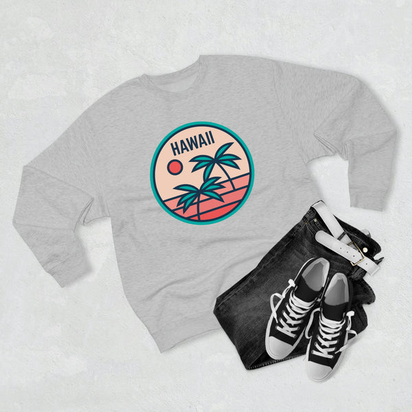 Premium Hawaii Crewneck Sweatshirt - Retro Unisex Sweatshirt