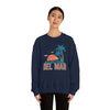 Del Mar, California Sweatshirt - Unisex Retro Palm Tree Crewneck Del Mar Sweatshirt
