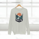Premium Park City, Utah Crewneck Sweatshirt - Retro Unisex Sweatshirt-11