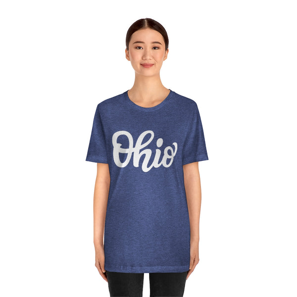 Ohio T-Shirt - Hand Lettered Unisex Ohio Shirt