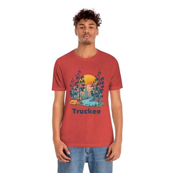 Truckee, California T-Shirt - Mountain Illustration Unisex Truckee Shirt