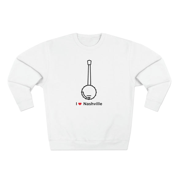 Premium Nashville, Tennessee Crewneck Sweatshirt - Retro Unisex Sweatshirt