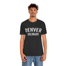 Denver, Colorado Shirt - Paint Text Unisex Denver T-Shirt-16