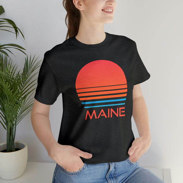 Maine T-Shirt - Retro 80s Unisex Maine Shirt
