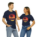 Beach Bum T-Shirt - Retro Palm Tree Unisex Beach Bum Shirt-82