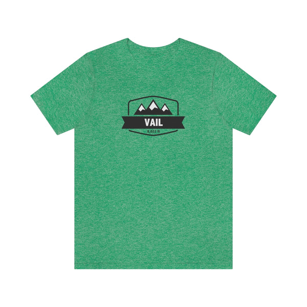 Vail, Colorado T-Shirt - Altitude Badge Unisex Vail Shirt