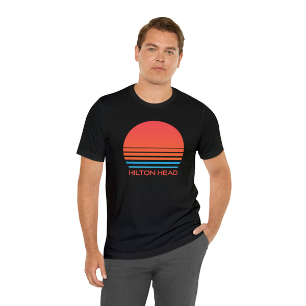 Hilton Head, South Carolina T-Shirt - Retro 80s Unisex Hilton Head Shirt