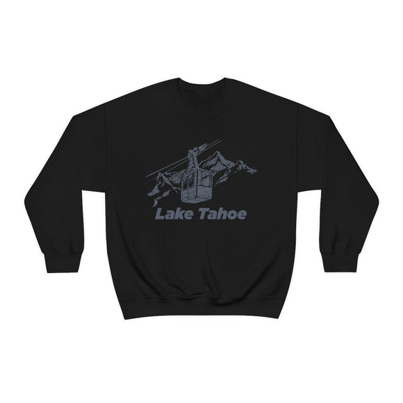 Lake Tahoe, California Sweatshirt - Ski Lift Unisex