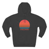 Premium Wisconsin Hoodie - Retro 80s Unisex Sweatshirt