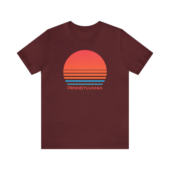 Pennsylvania T-Shirt - Retro 80s Unisex Pennsylvania Shirt
