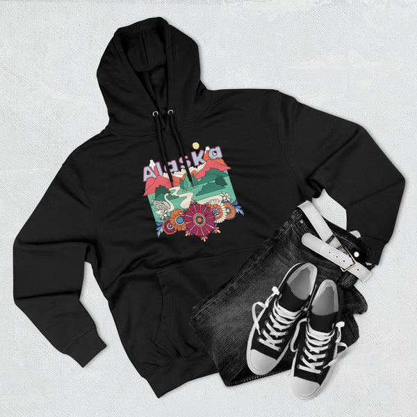 Premium Alaska Hoodie - Boho Unisex Sweatshirt