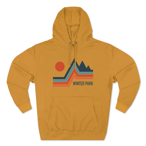 Premium Winter Park, Colorado Hoodie - Retro Unisex Sweatshirt