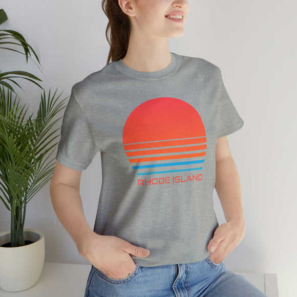 Rhode Island T-Shirt - Retro 80s Unisex Rhode Island Shirt